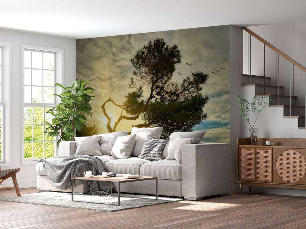Curved tree