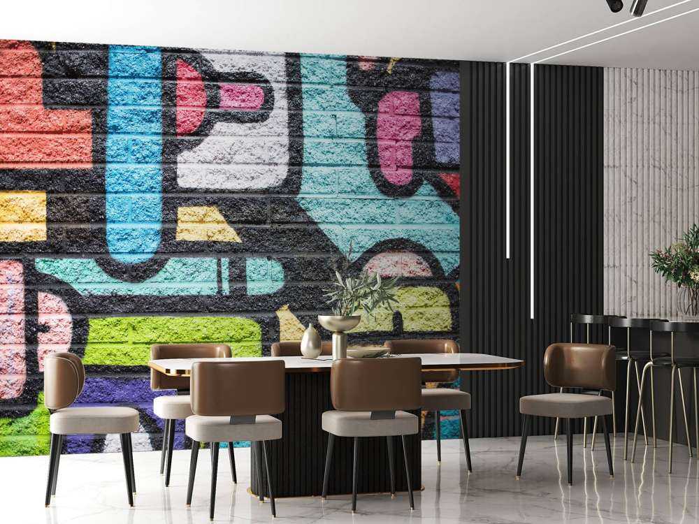 Graffiti wall