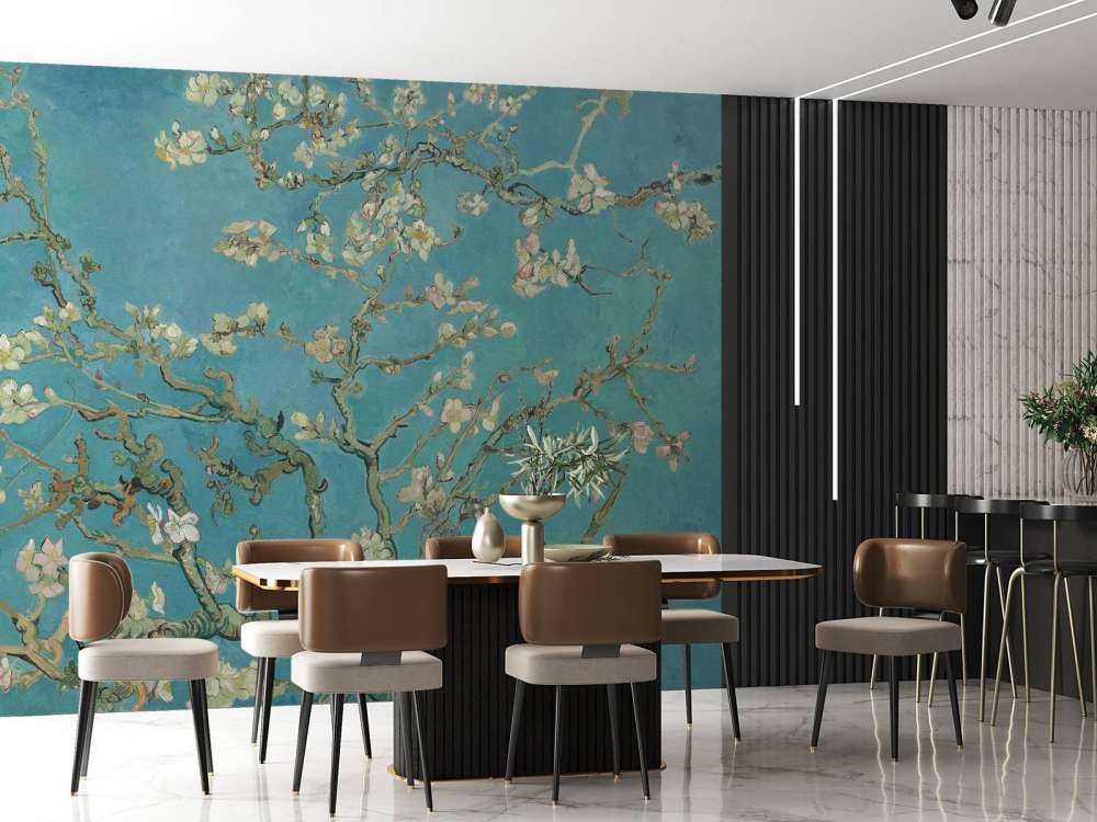 Geschilderde Amandelbloesem (Van Gogh)