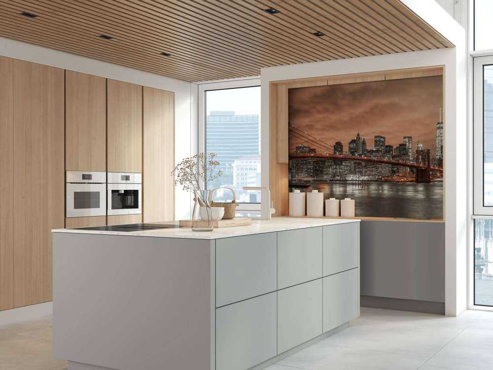 Brooklyn Bridge and Manhattan