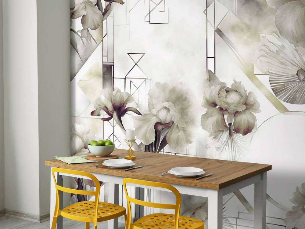 Watercolor Geometry Sand