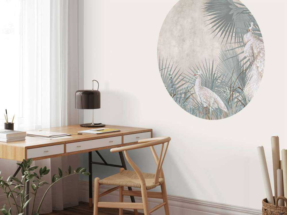 Quiet Elegance of the Peacock