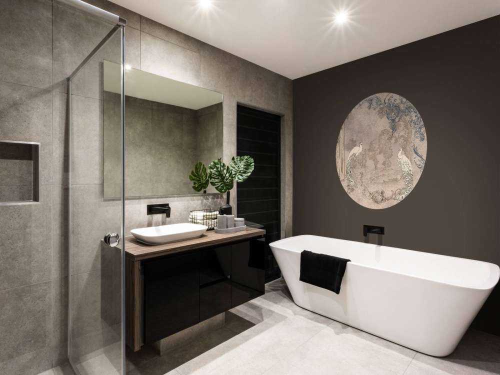 Baroque Peacock Splendor from a Modern Perspective