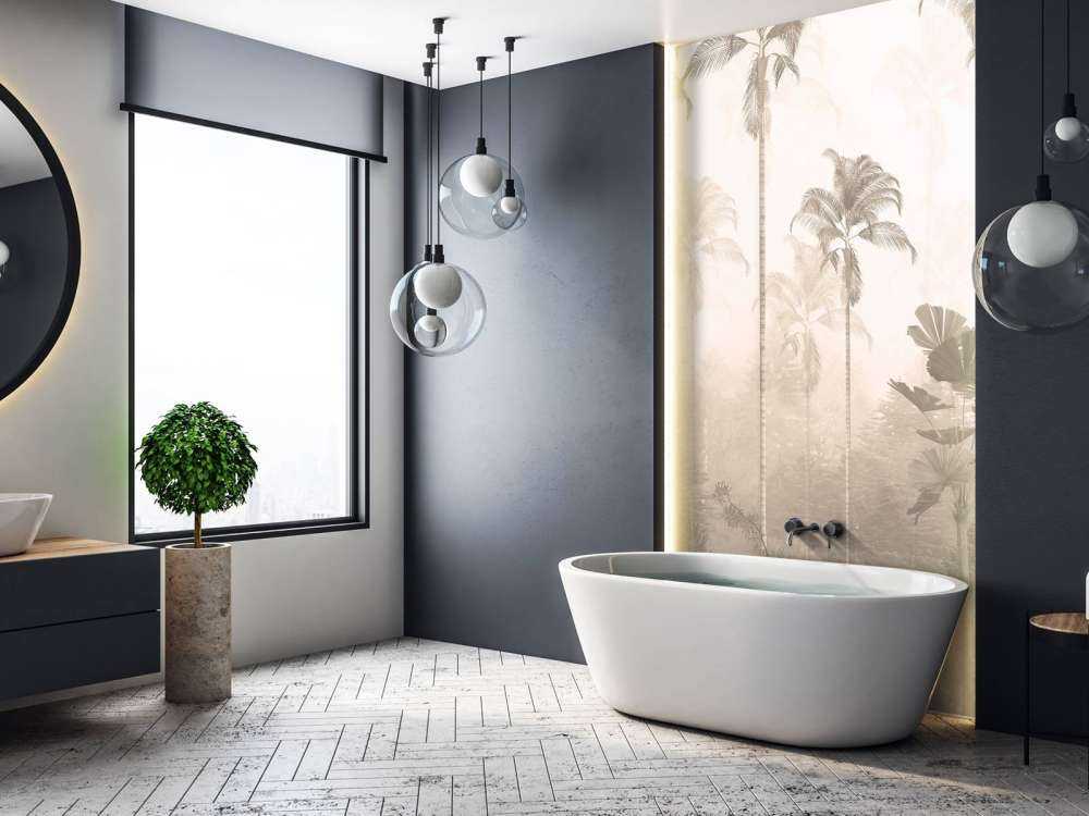 Sepia Tropical Stillness