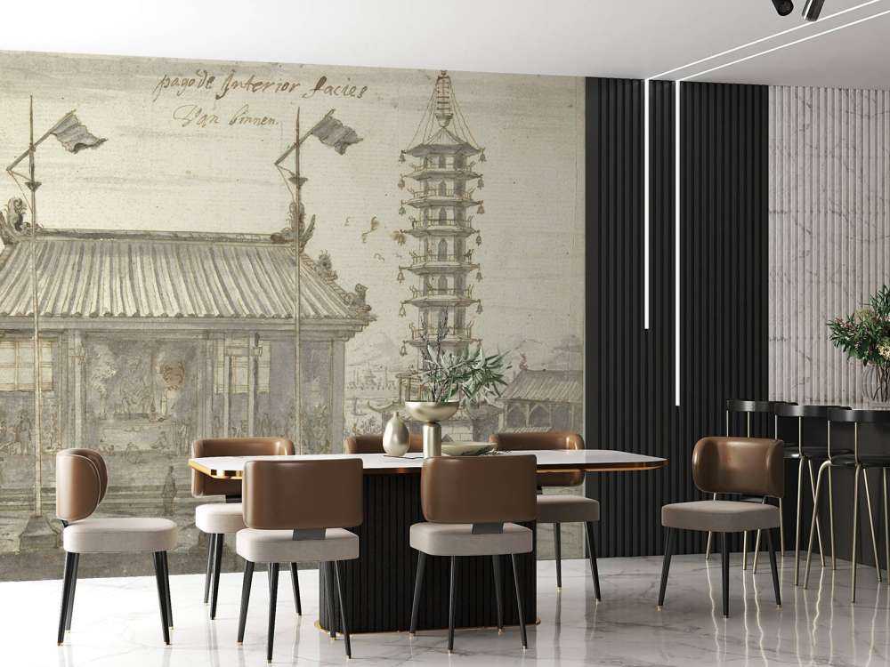 Schilderij in Aziatisch style