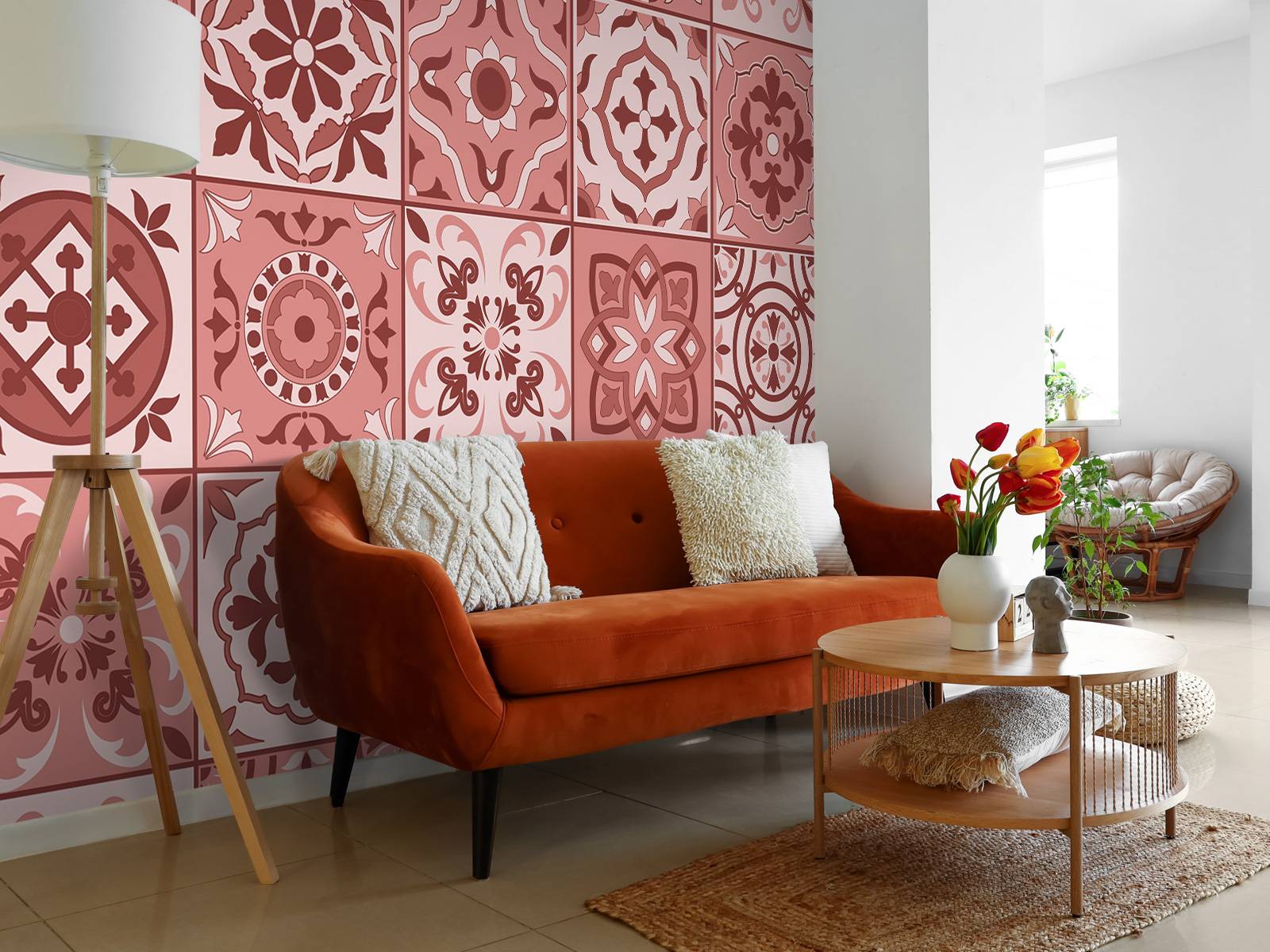 Marsala tiles