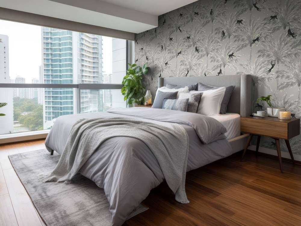 Tropical monkeys - grey