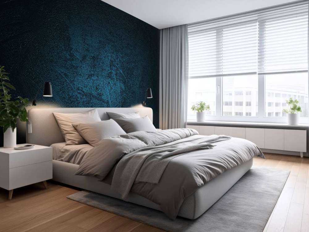 Donkerblauwe textuur