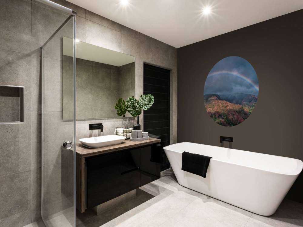 Rainbow over Waimea Canyon