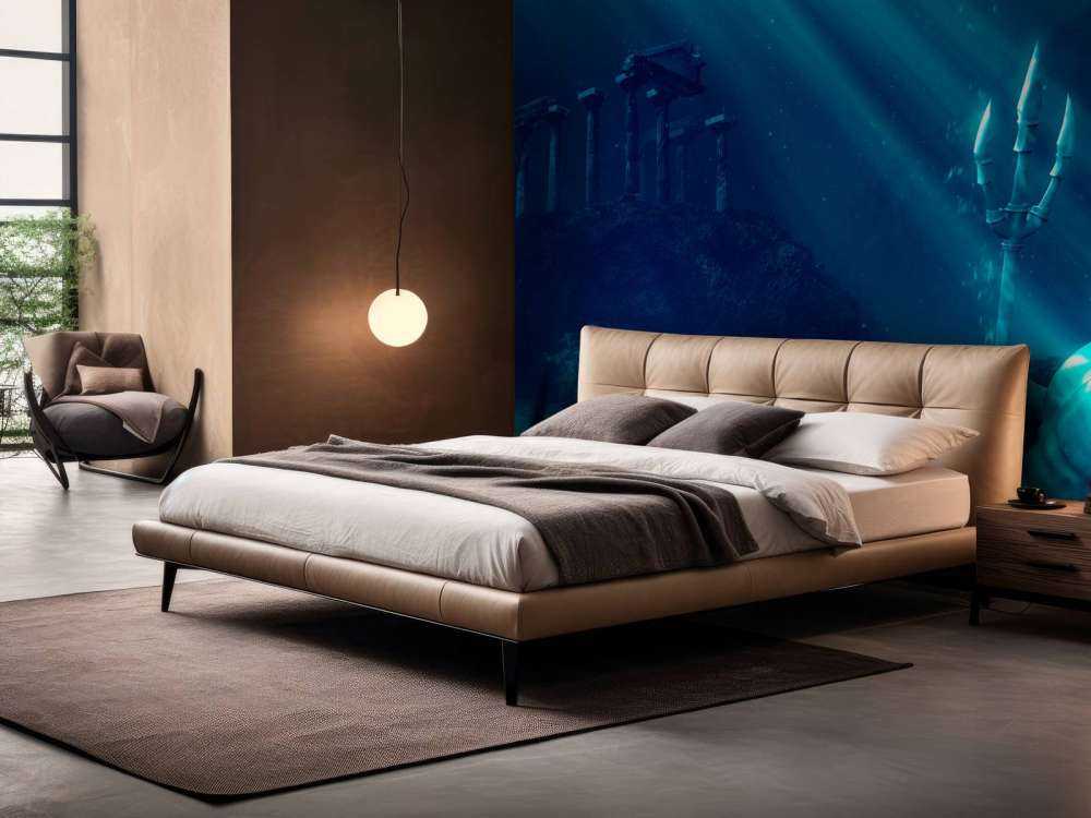 Atlantis with statue