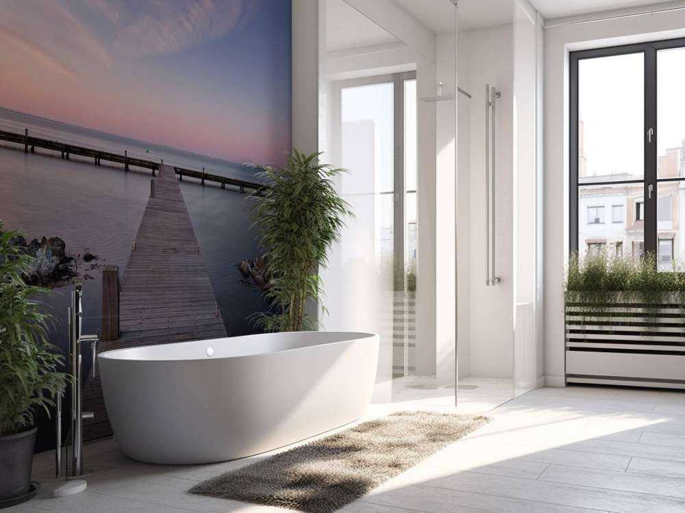 Nice scaffolding at sunrise