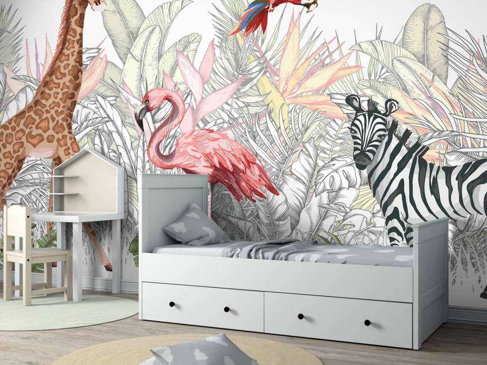 Hand drawn animals