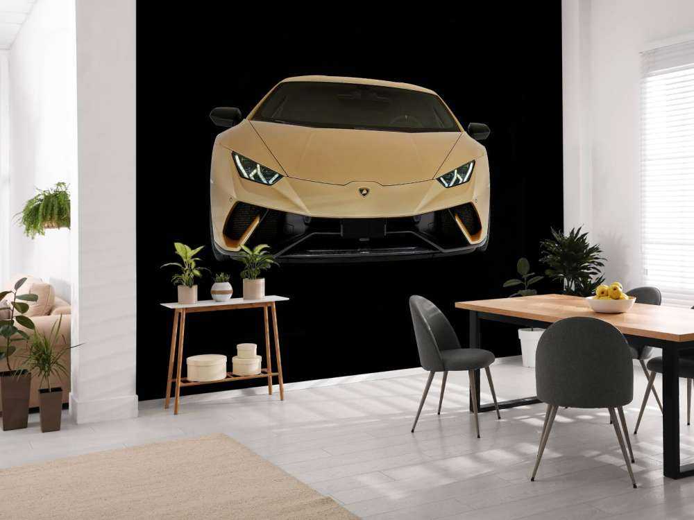 Lamborghini Huracán - Front, black