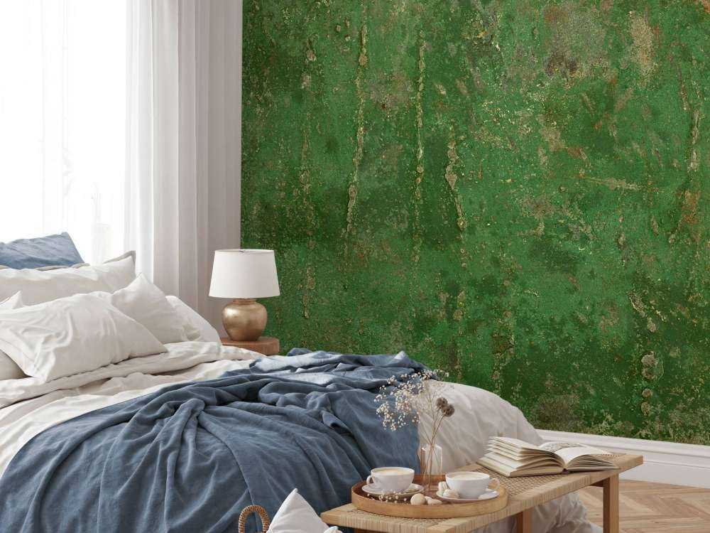 Green oxidised metal