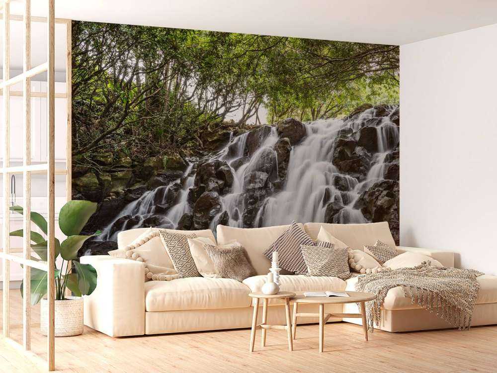 Waterfall in Mauritius