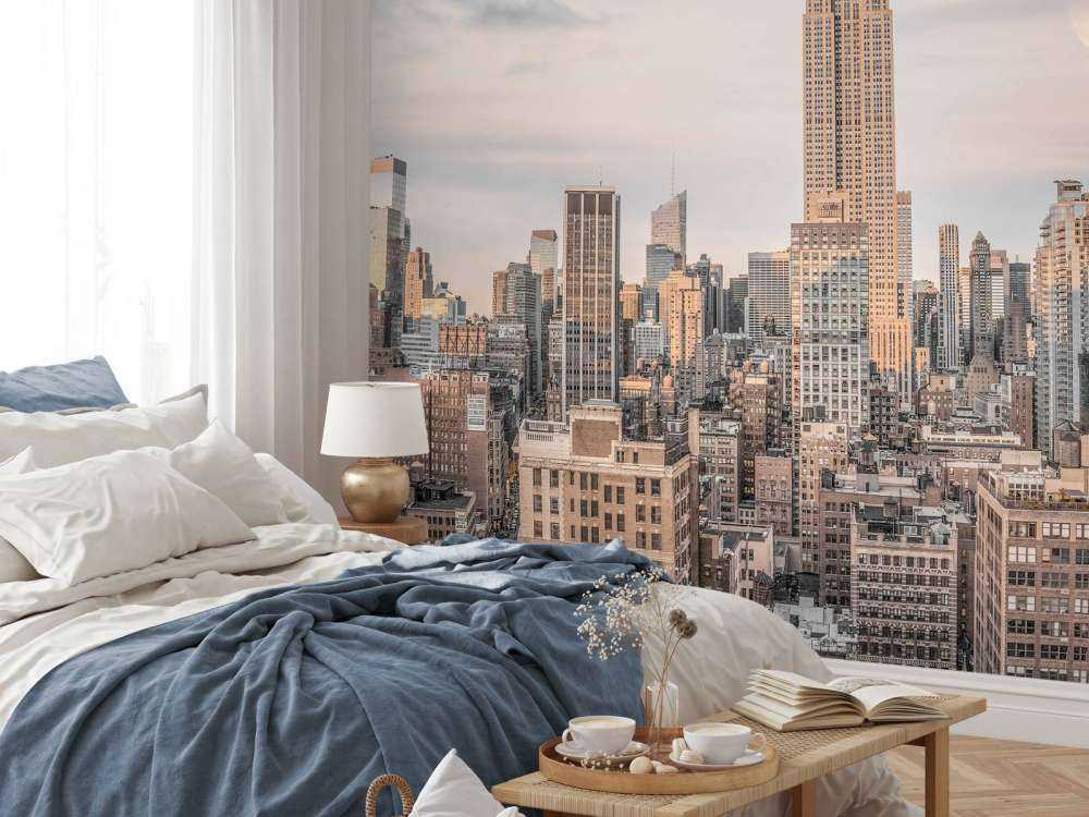 Empire State Building with skyline