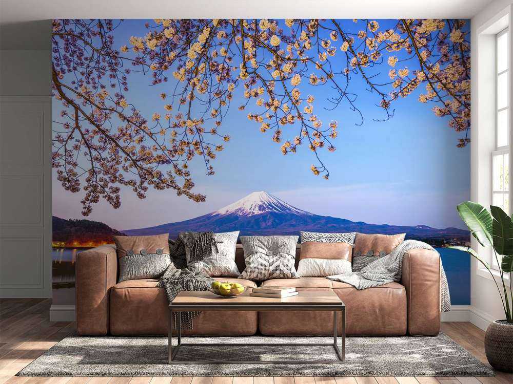 Mount Fuji by the water