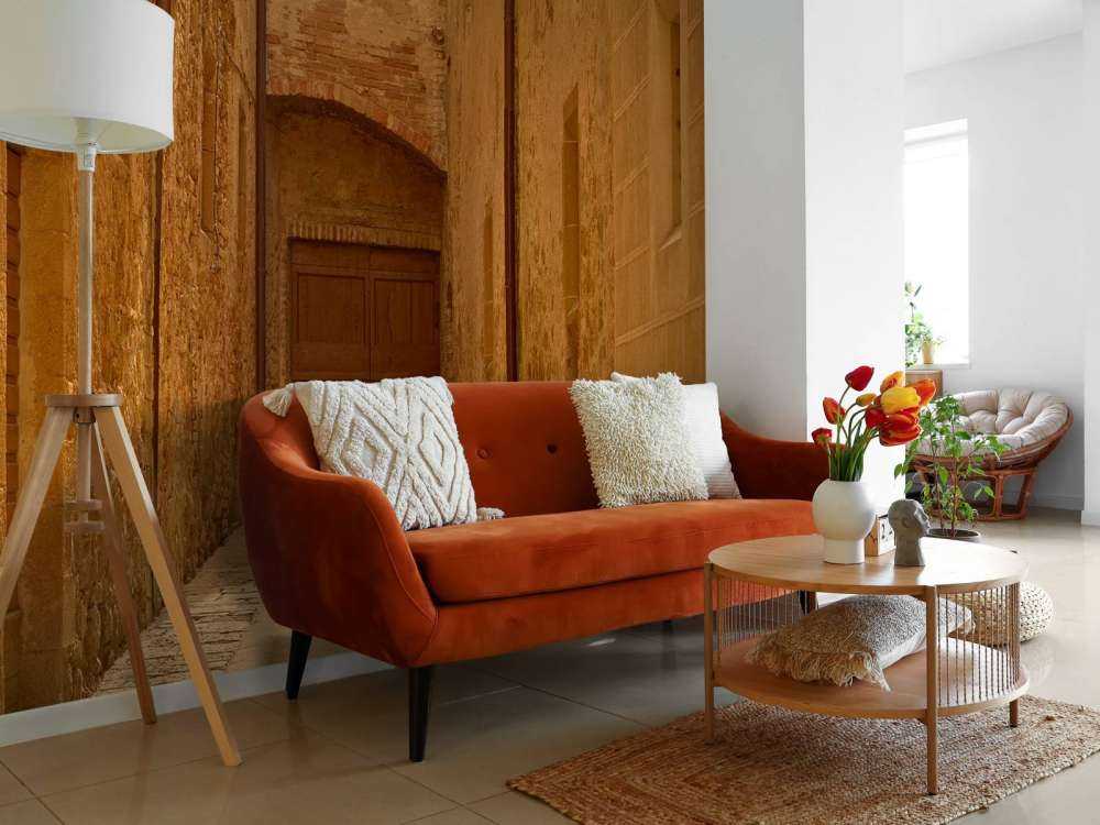 Italian street with lantern