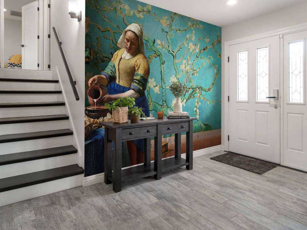 The Milkmaid and Almond Blossom