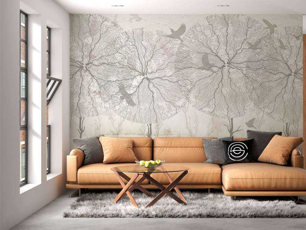 Graphic&#x20;Trees&#x20;-&#x20;Sepia