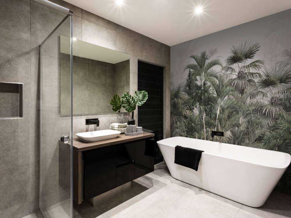 Whispering Green Mist Forest