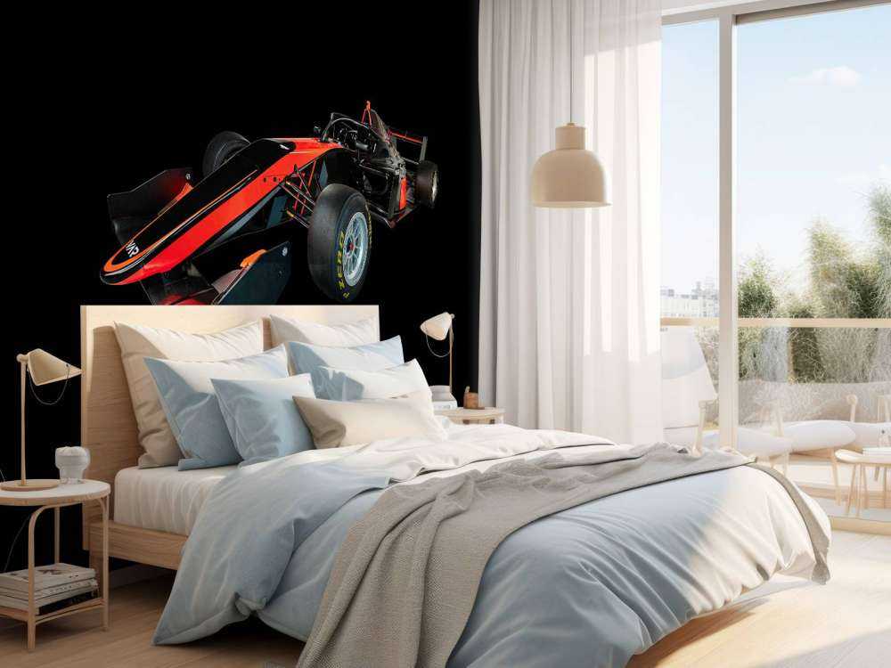 Formula 3 - Left front view - dark