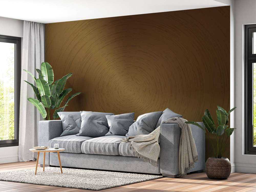 Bronze circular background