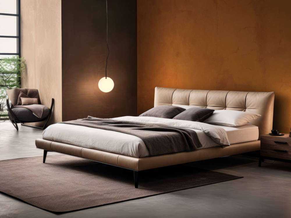 Sepia brown concrete