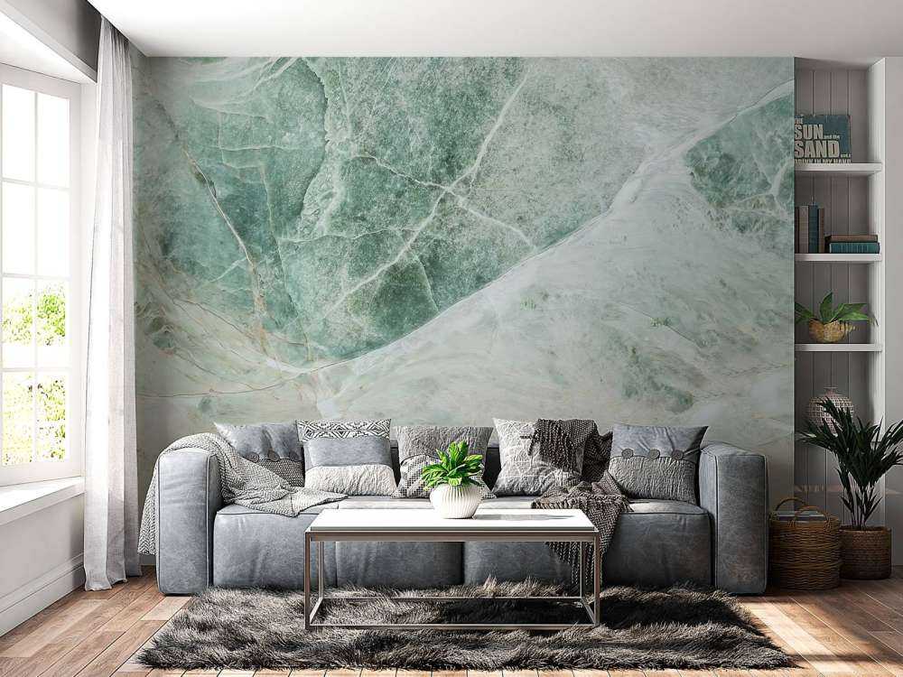 Green marble