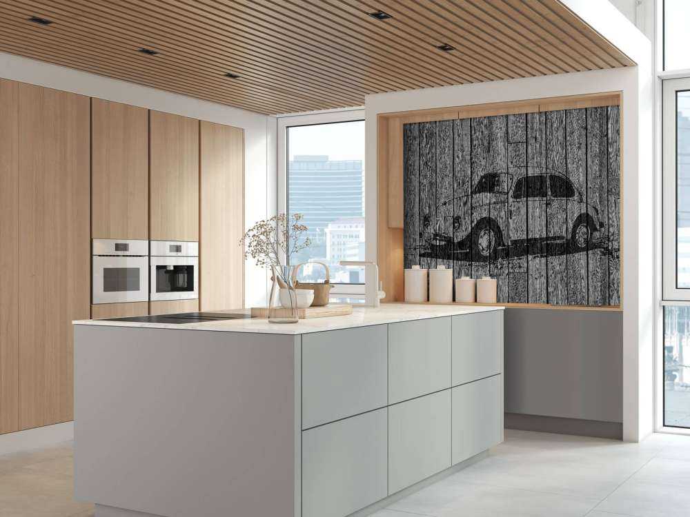 Graffiti Beetle on wood