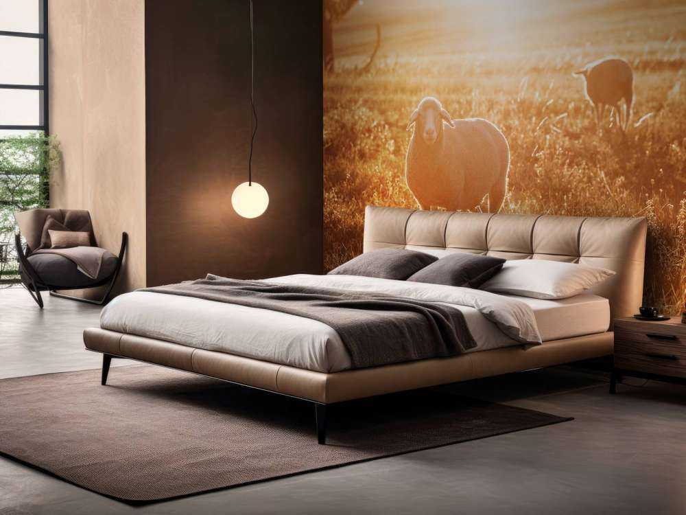 Sheep in beautiful pasture