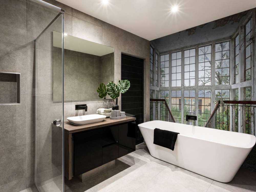 Stairs in abandoned building