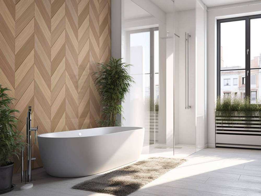 Realistic herringbone