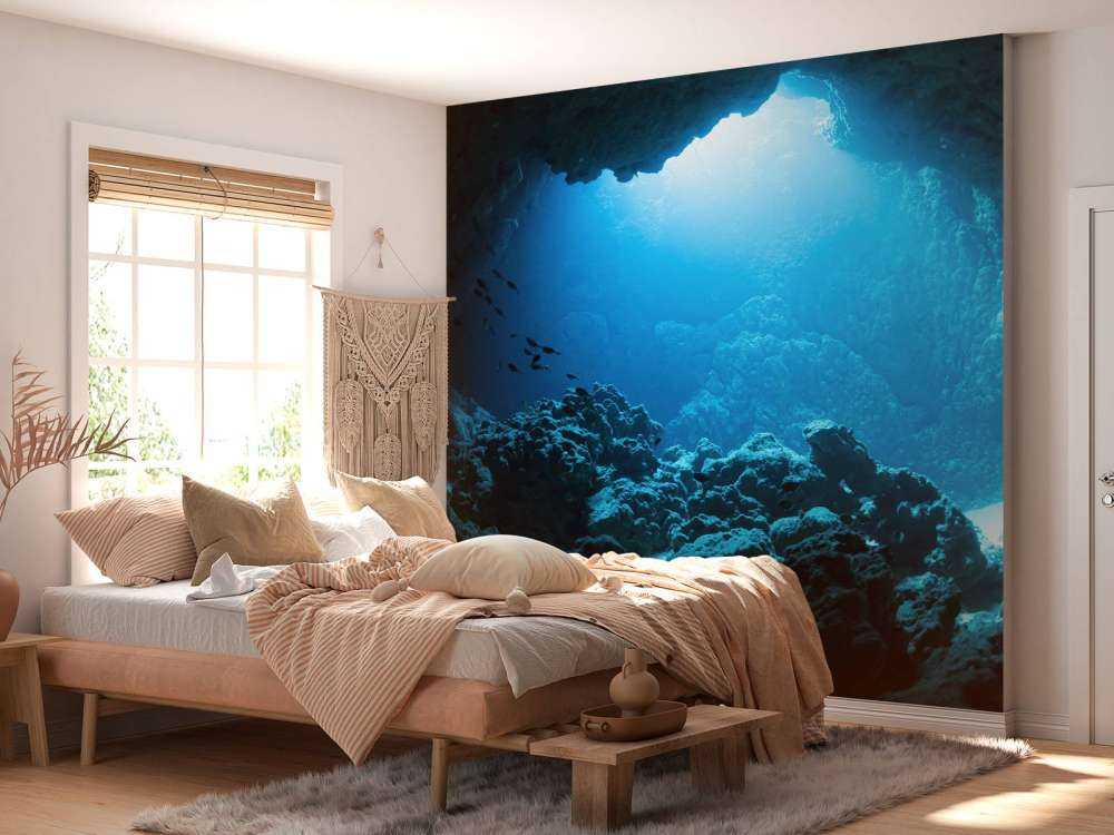 Cave under water