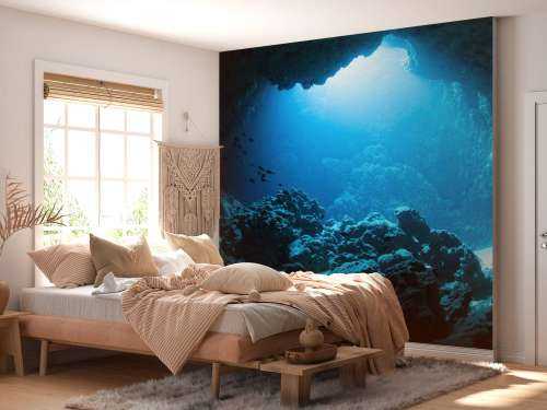 Cave under water