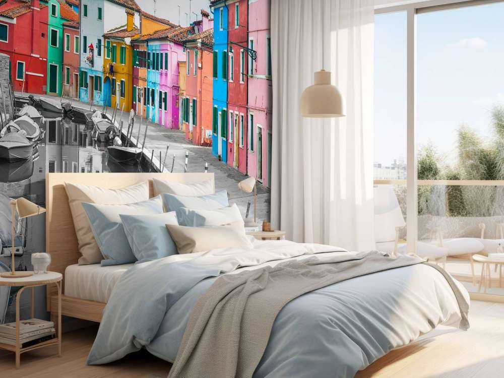 Colourful fishermen's houses