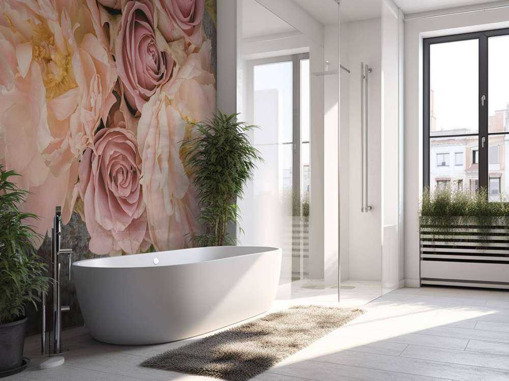 Roses bouquet vintage