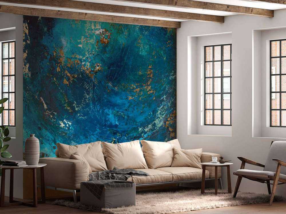 Painted water impression