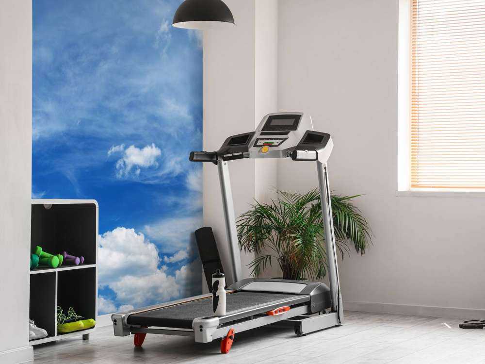 Blue sky with clouds