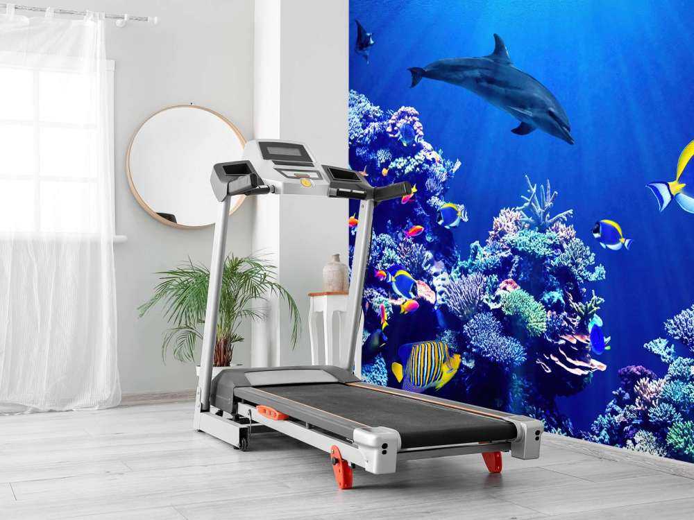 Underwater world blue