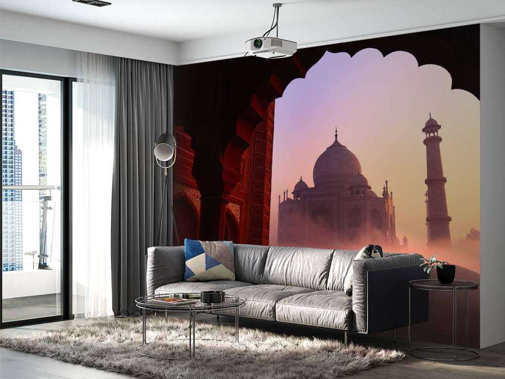 Taj Mahal at sunrise