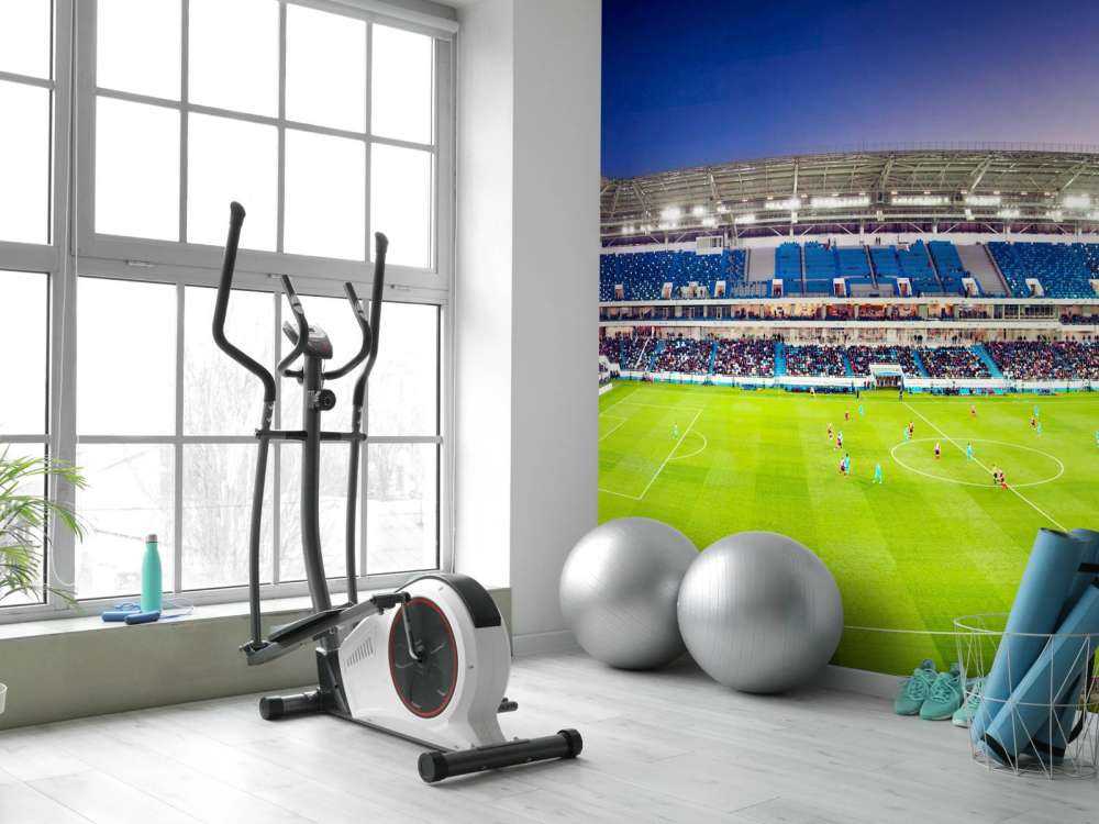 Football stadium panorama