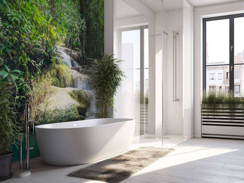 Erawan waterfall in Thailand