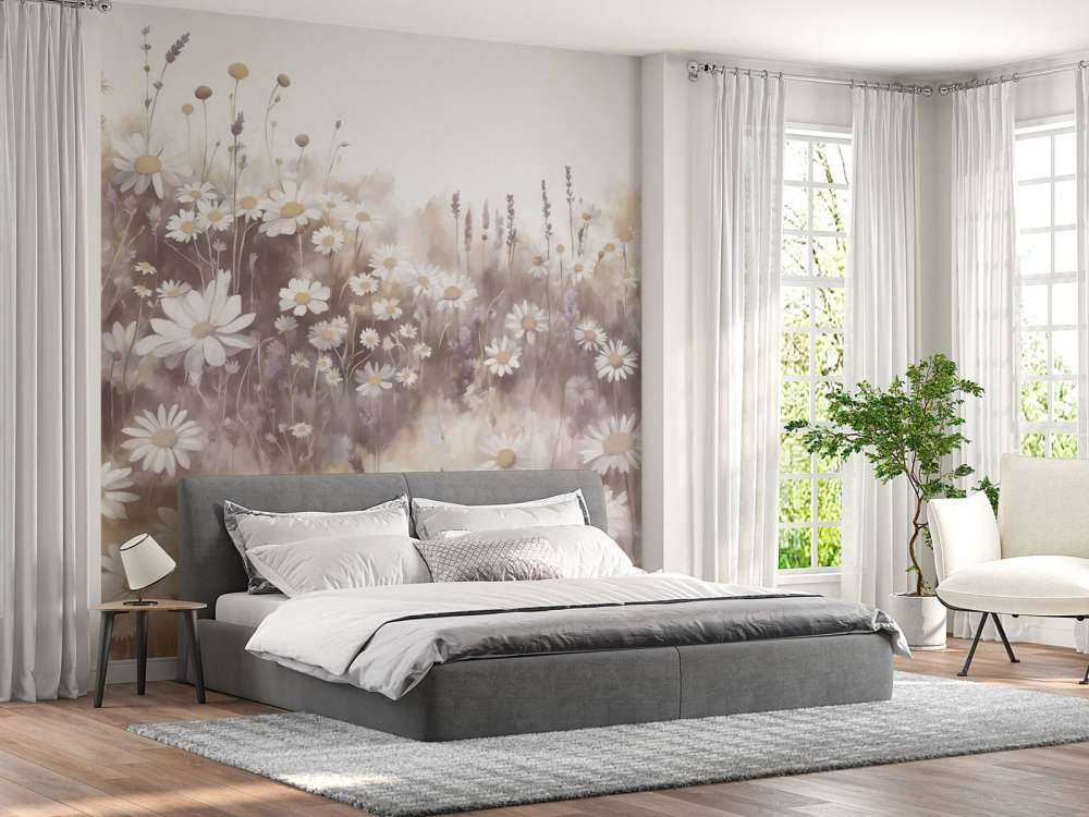 Quiet Daisies Meadow Pink