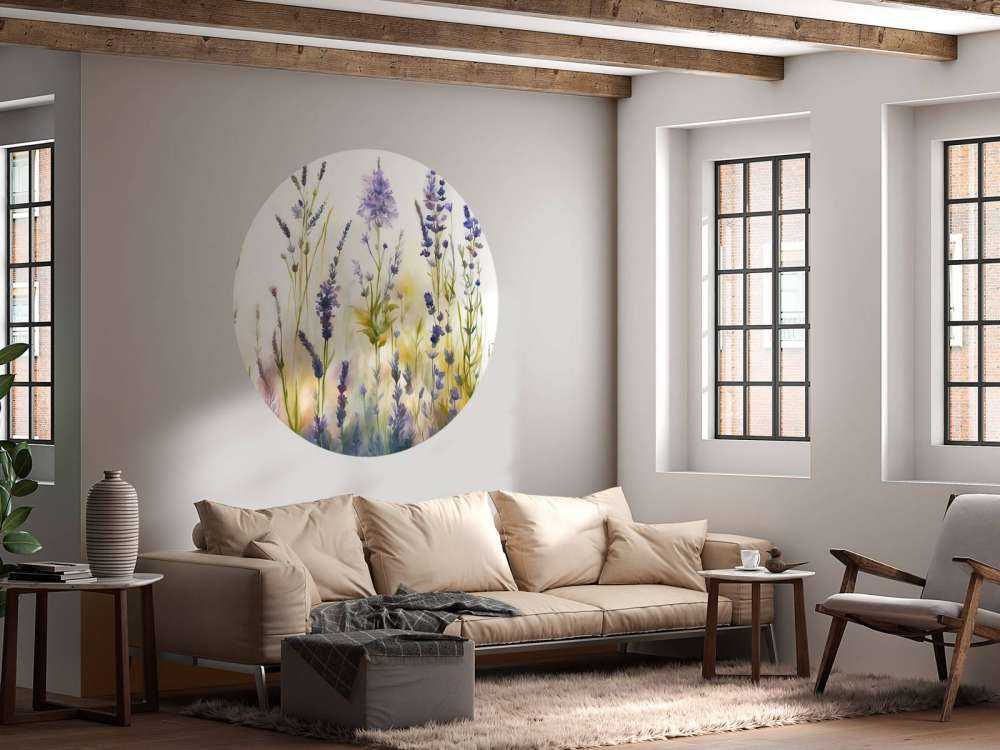 Lavender Glade Seamless Pastel