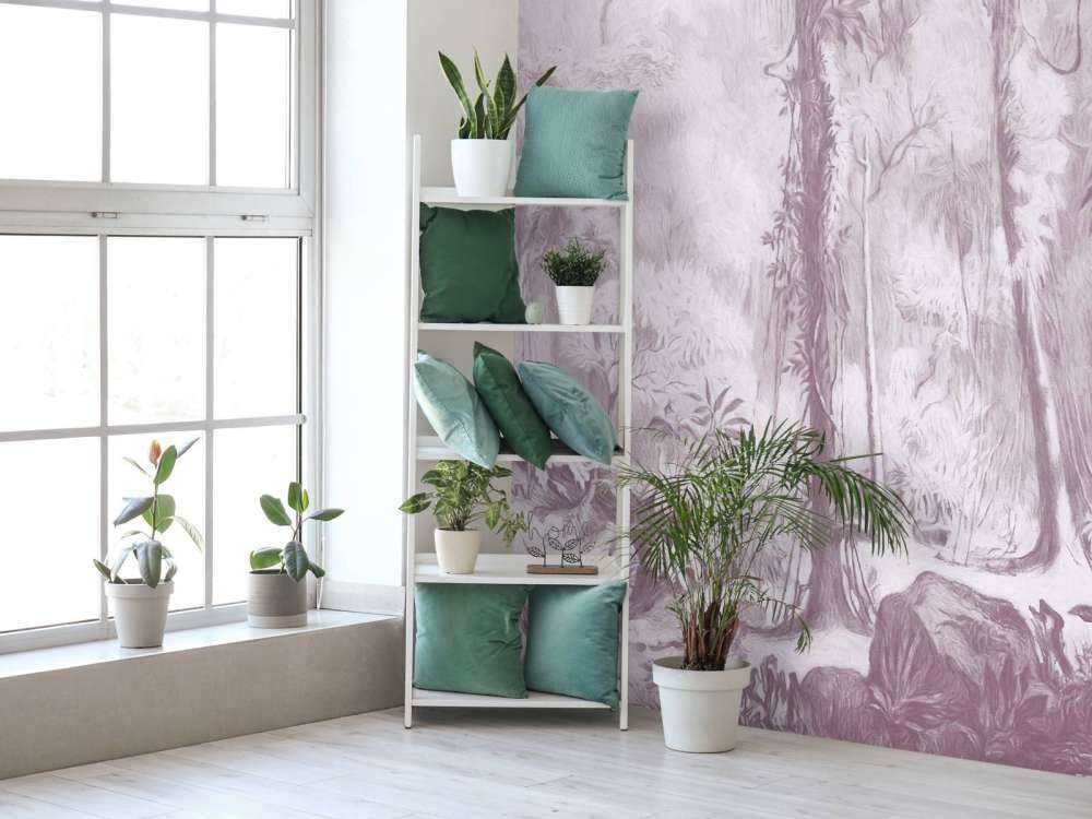 Tropical forest - pink