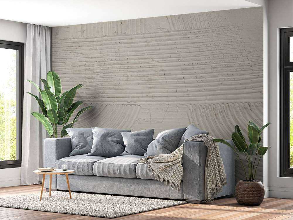 Lines and structures in off white