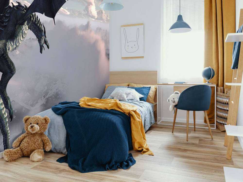 Dragon above the clouds