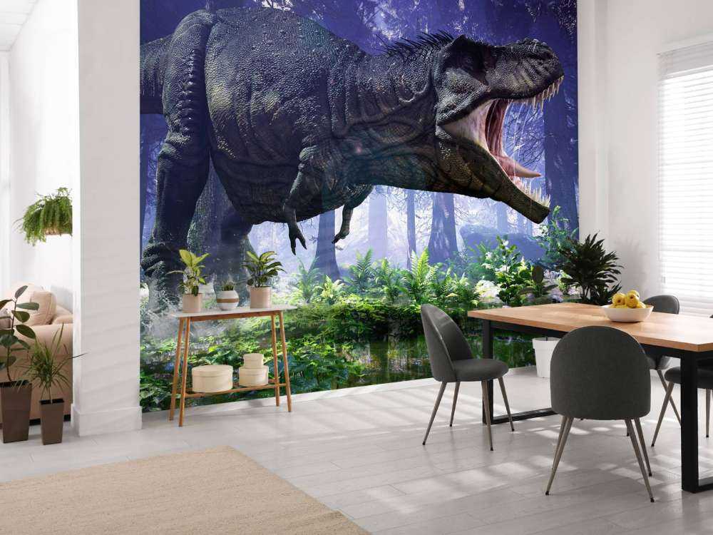 Tyrannosaurus Rex at lake