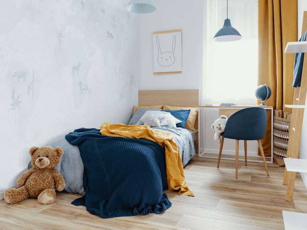 World map sketch blue